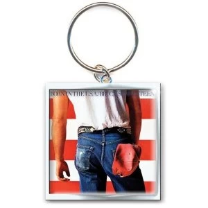 image of Bruce Springsteen Born in the USA Keychain