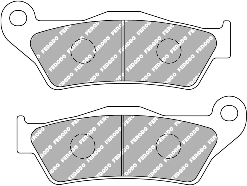 Image of FERODO RACING Brake pad set FERODO RACING FDB2018SG