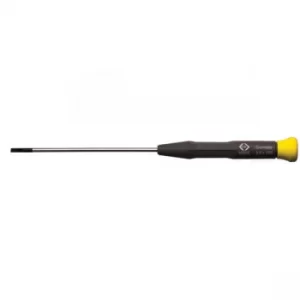 CK Tools T4880X 410 Precision Screwdriver Slotted 4.0x100mm