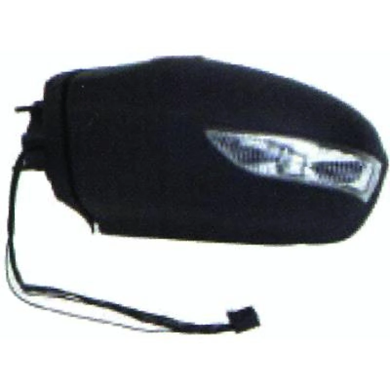 Image of DIEDERICHS 1681324 Wing mirror Right, black, Complete Mirror, Grained Outside Mirror (50)