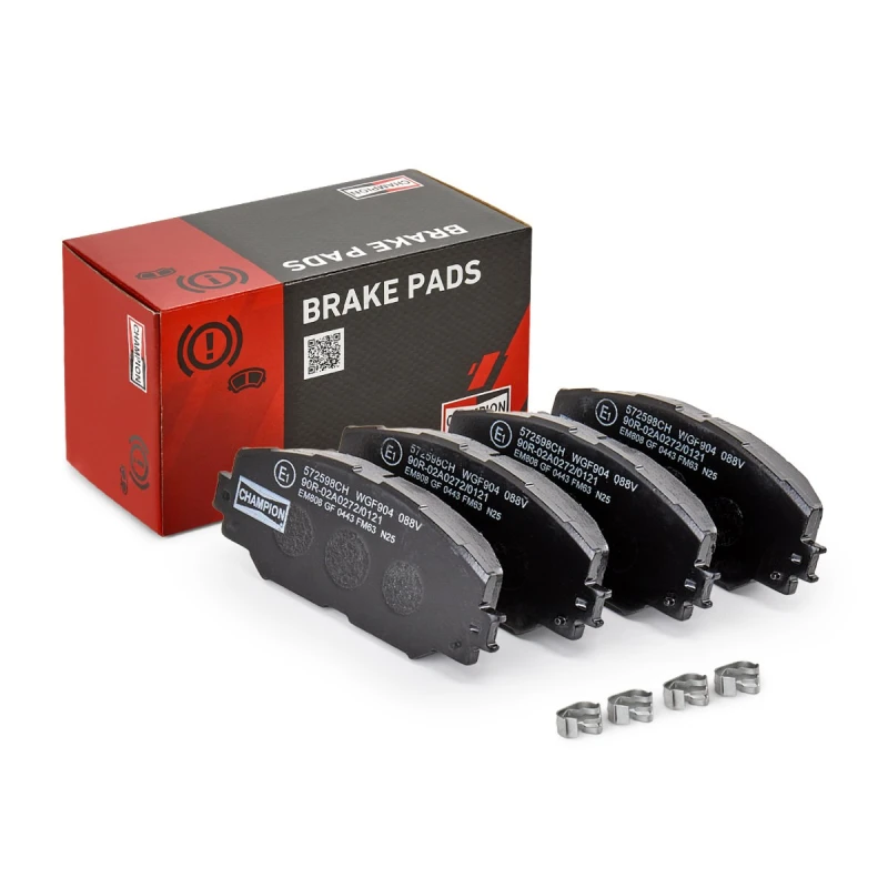 Image of Brake pad set CHAMPION 572598CH