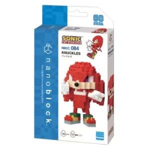 Image of Knuckles (Sonic The Hedgehog) Nanoblock Figure