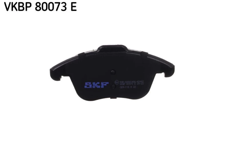 Image of SKF Brake pad set SKF VKBP 80073 E