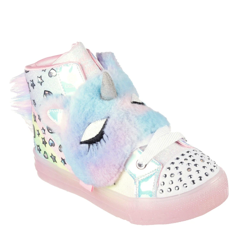 Image of Skechers Shuffle Pink/Multi unisex C11.5 (29)