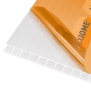Image of Axiome Opal 10mm Twinwall Polycarbonate Roofing Sheet - 690 x 5000mm