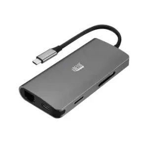 image of Adesso AUH-4030 interface hub USB 3.2 Gen 1 (3.1 Gen 1) Type-C Grey