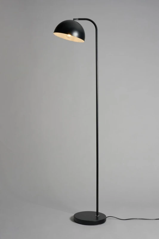 Image of BHS Lighting Travis Arc Floor Lamp in Black Unisex