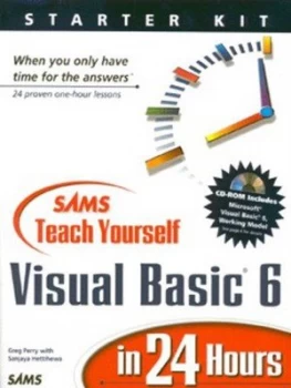 Image of Sams Teach Yourself Visual Basic 6 in 24 Hours by Greg Perry Book