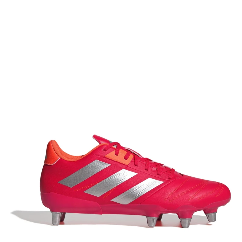 Image of adidas Kakari Elite Soft Ground Rugby Boots - Red Red 7