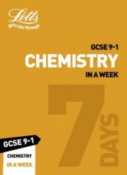 Image of Gcse Chemistry in a Week by Letts Gcse Book