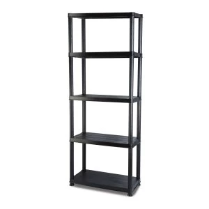 image of Addis 5 Tier Plastic Shelving Unit