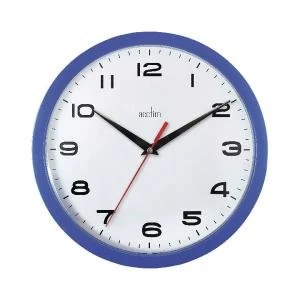 image of Acctim Aylesbury Wall Clock Blue 92308