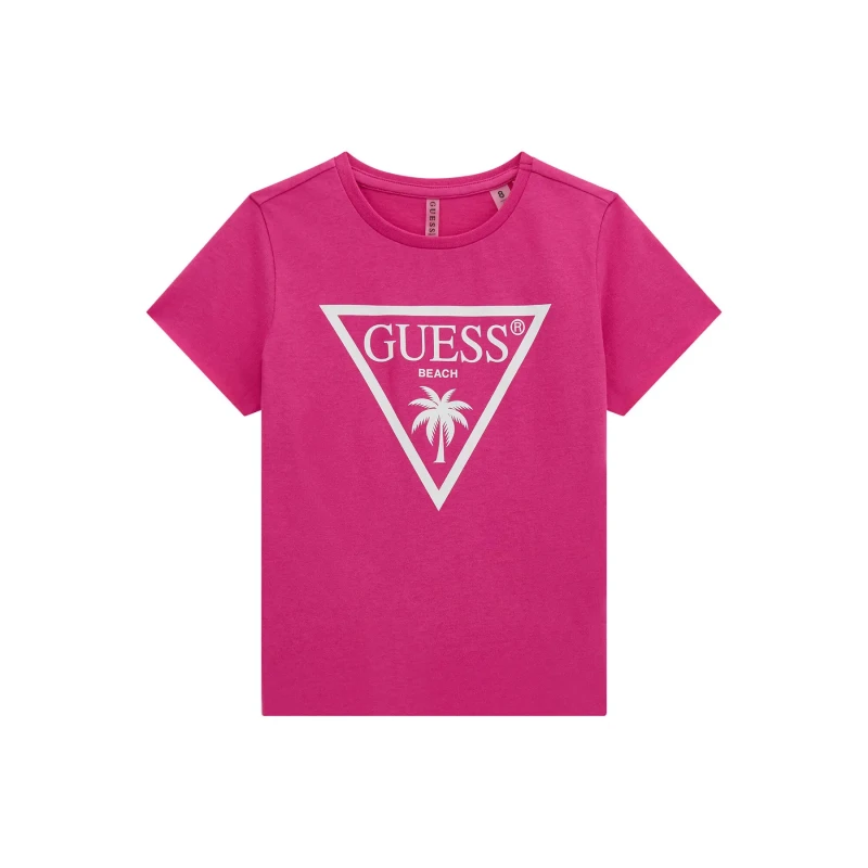 Image of Guess Girl's T-Shirt Guess Mini Me Rose Female 14 ans