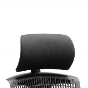 image of Trexus Flex Headrest Black Shell Fabric Black Ref OP000053