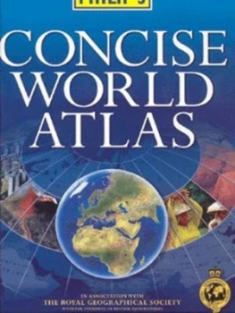 Image of Philips Concise World Atlas by Keith Lye and Stefan Chabluk and Royal Geographical Society and Institute of British Geographers Hardback