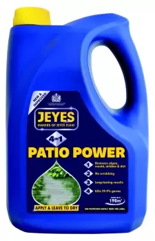 image of Jeyes 4-In-1 Patio Power Patio Cleaner, 4L Bottle