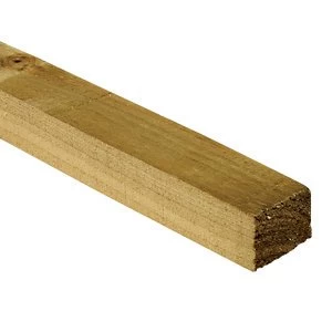 Wickes Treated Sawn Timber 47 x 47mm x 2.4m