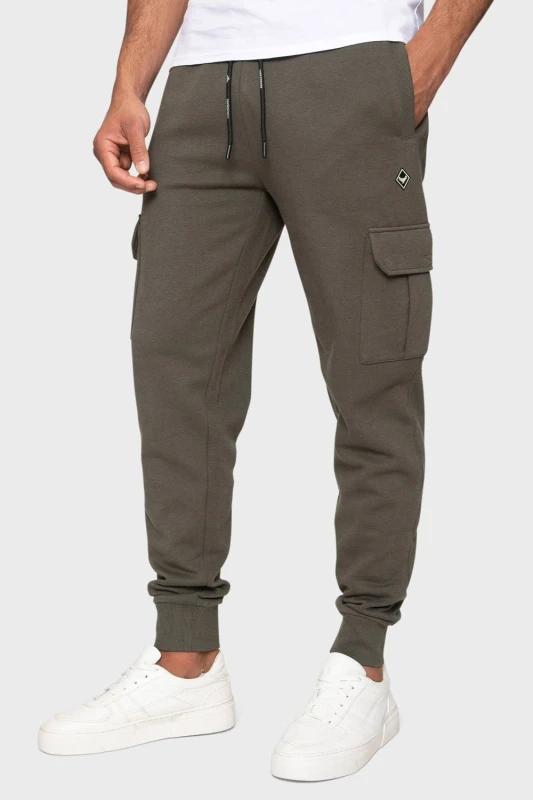 Image of Threadbare Threadbare Men 2 Pack 'Stefan' Cargo Style Joggers in Black Size: large Black L Male 7625915005396