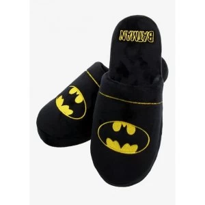 image of Batman DC Comics Slippers Black Large - UK 8-10