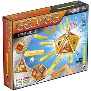 Image of Panels 50 Pieces Geomag Construction Set