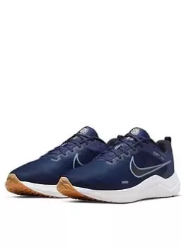 Image of Nike Downshifter 12 - Navy/White, Size 7, Men