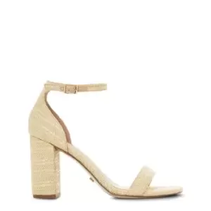 image of Dune London Madam Heeled Sandals - Gold