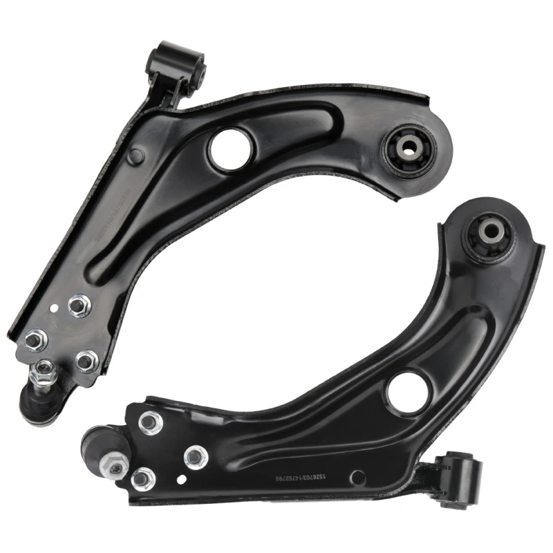 Image of RIDEX 772S0983 Control arm repair kit with rubber mount, Front Axle, Control Arm Steel Suspension Kit (772)