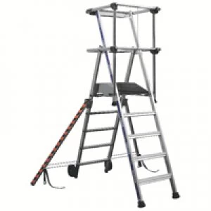 Image of Slingsby Work Platform 5 Tread Silver 307571