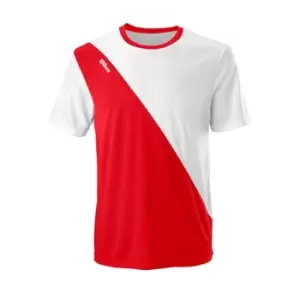 Image of Wilson Team Crew T Shirt Mens - Red