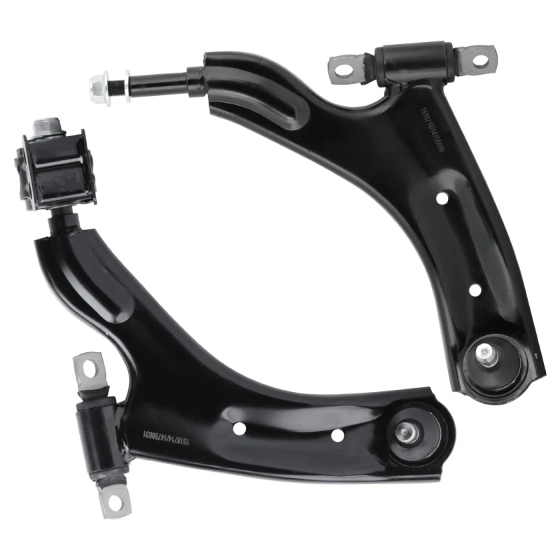 Image of RIDEX 772S0980 Control arm repair kit Front Axle Right, Control Arm Sheet Steel Suspension Kit (772)