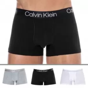 Calvin Klein 3 Pack Modern Structure Boxer Briefs - Black - Grey -White L