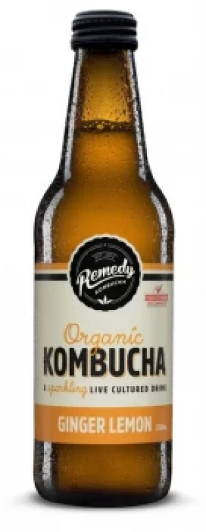 Image of Remedy Kombucha Ginger Lemon 330ml