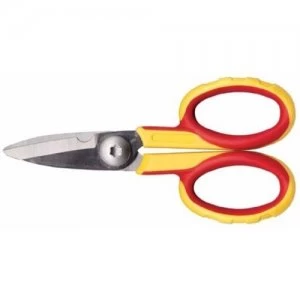 image of C.K Tools Heavy Duty Electricians Scissors For Cable Cutting Shearing