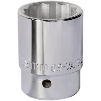 image of Sealey 3/4" Drive Bi Hexagon WallDrive Socket Metric 3/4" 29mm