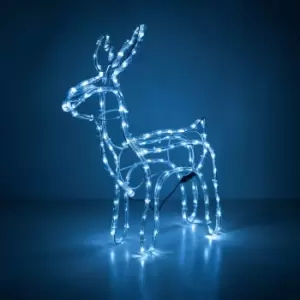 Image of Reindeer White Outdoor Decorative Light