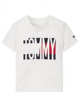 image of Tommy Hilfiger Baby Boys Short Sleeve Flag T-Shirt