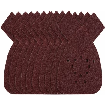Image of Detail Sanding Sheets with Hook and Loop, 140mm, 40 Grit, SSD4 (Pack of 10) [43848] - Draper