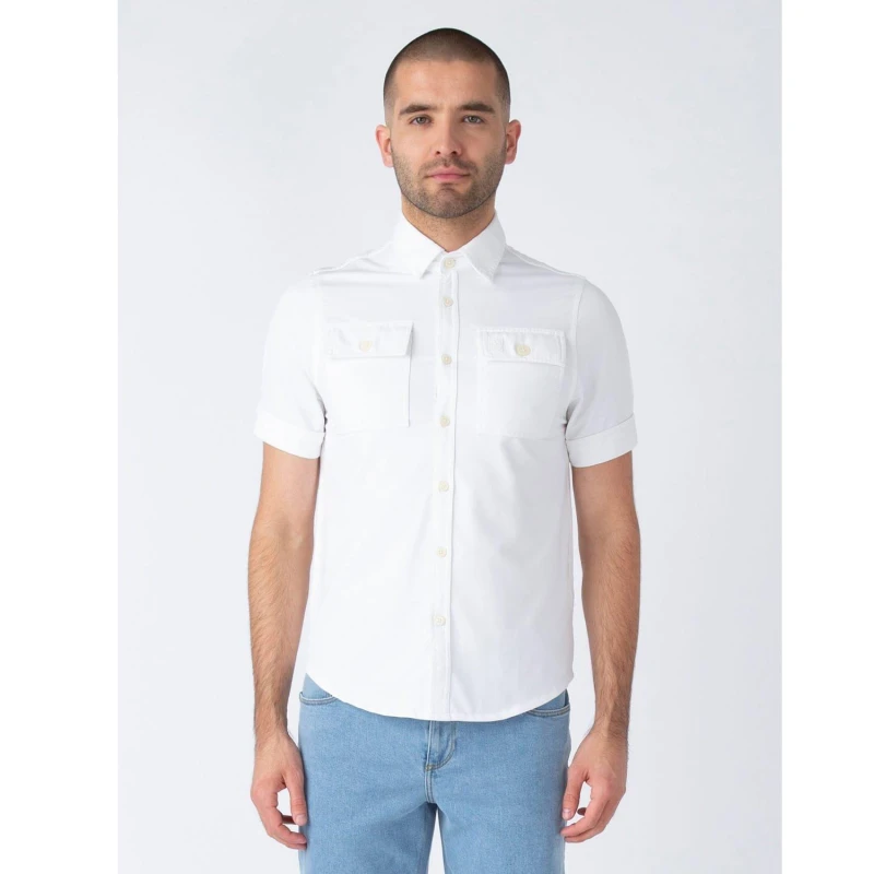 Image of Luke 1977 Mr Social Utility Shirt White male M