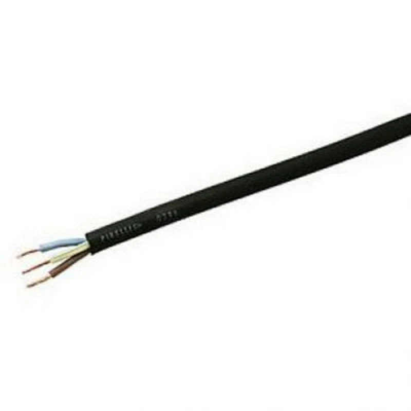 Image of PX 1.5mm 3C 3183TRS Black Rubber Flex - 50m