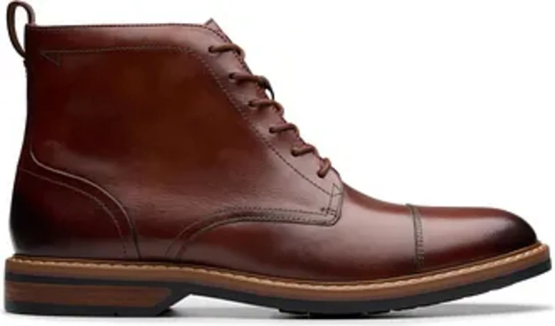 Image of Aldwin Lace-Up Boots in Leather