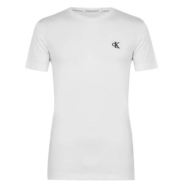 Image of Calvin Klein Jeans Essential T Shirt - White 2XS