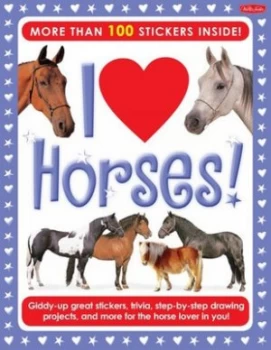 Image of I Love Horses Activity Book by Diana Fisher Paperback