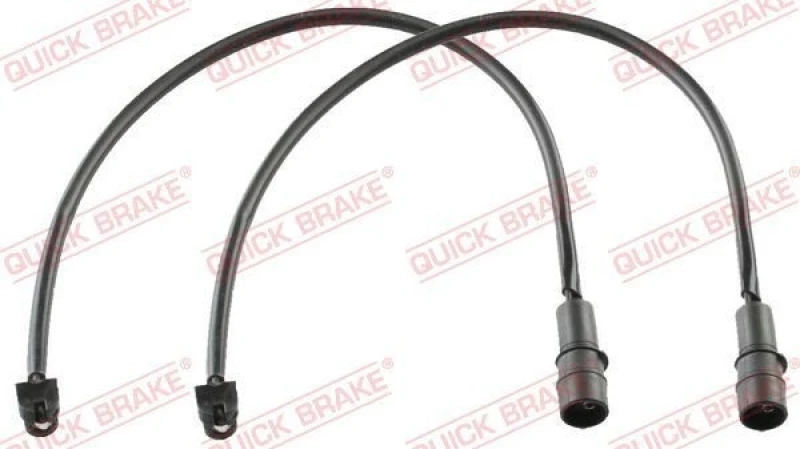 Image of QUICK BRAKE Brake pad wear sensor QUICK BRAKE WS 0387 A