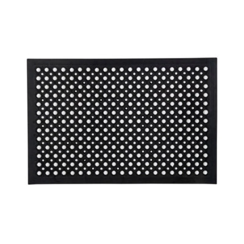 Image of Doortex Doortex Open Top Anti- Fatigue Mat 600x900mm Black UREMFLRU0012 UREMFLRU0012