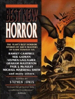 Image of The Best New Horror by Stephen Jones Paperback