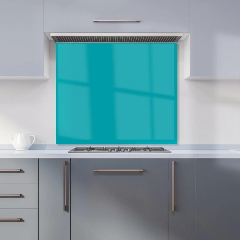 Image of Warren Reed - Designer Persian Green Kitchen Splashback Size: 600mm x 750mm Green Unisex 600mm x 750mm