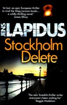 Image of Stockholm Delete by Jens Lapidus Book