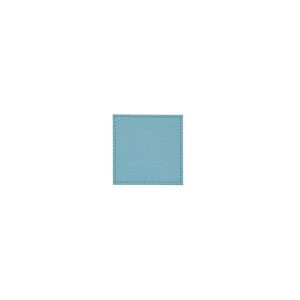 Image of Denby Aqua Faux Leather Coaster Set of 4