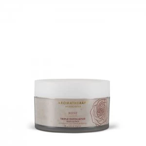 Image of Aromatherapy Associates Rose Triple Exfoliator 200ml