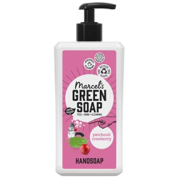 image of Marcel's Green Soap Handsoap Patchouli & Cranberry - 500ml